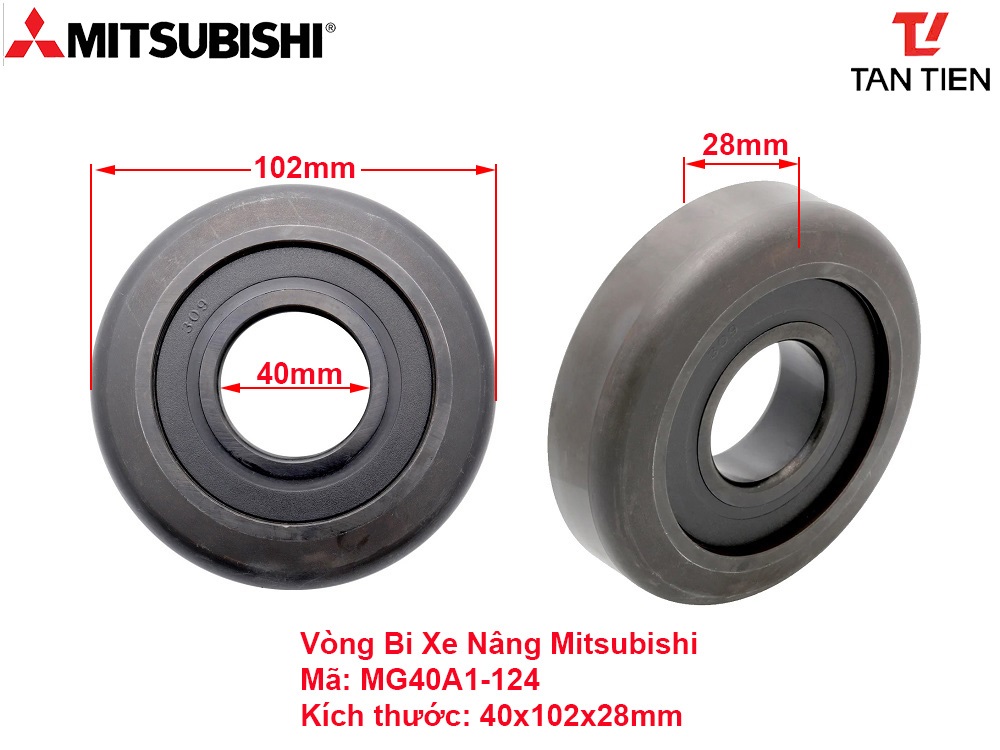 Vòng Bi Xe Nângg Mitsubishi MG40A1-124